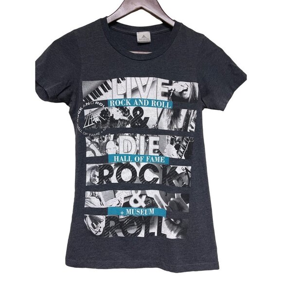 Rock And Roll Hall Of Fame Museum Graphic T-Shirt Short Sleeve Size Small - Picture 1 of 6